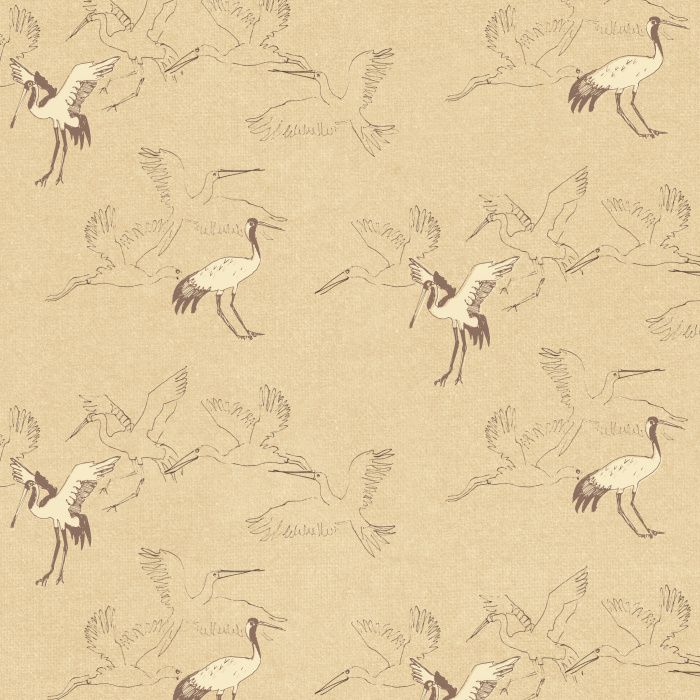 Create a classic, nostalgic look with our Heron Ballet Peel and Stick Removable Wallpaper.