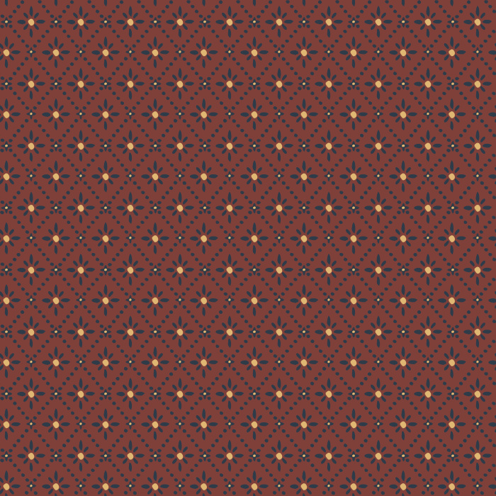 Bloom Lattice is a charming floral diamond wallpaper design that adds vintage elegance to any space.