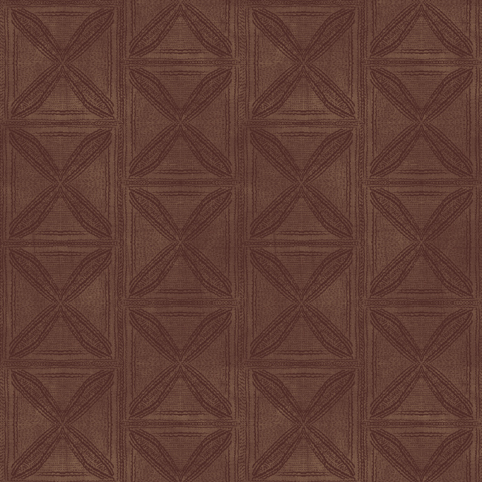 Boho Texture Wallpaper features a modern geometric grid with hand-drawn detailing and subtle distressed texture in a soft dusty rose hue.