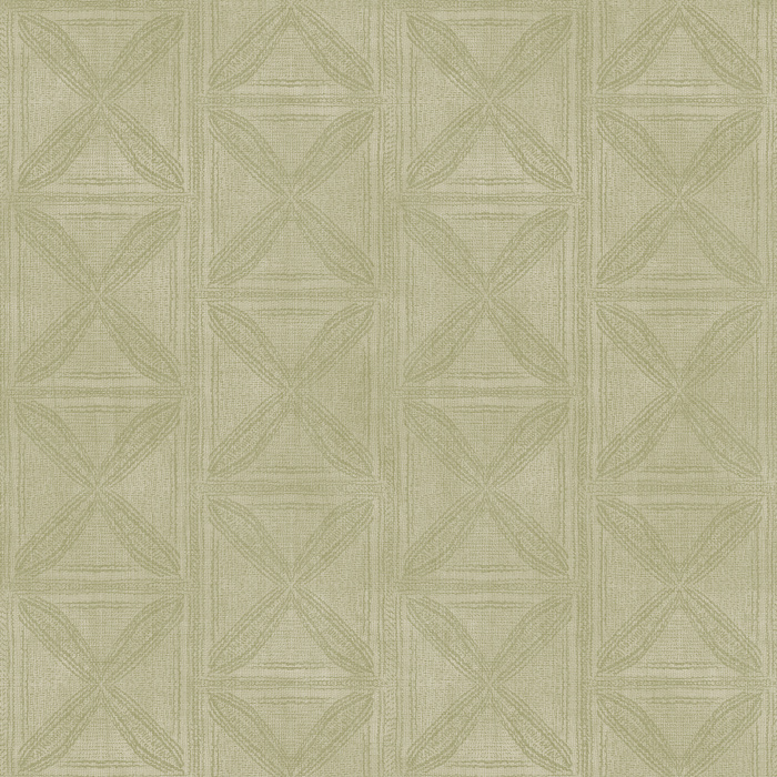 Boho Texture Wallpaper features a modern geometric grid with hand-drawn detailing and subtle distressed texture in a soft dusty rose hue.