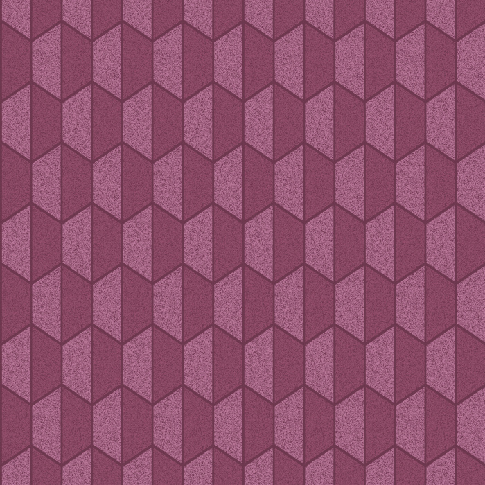 Hexagon Elements Wallpaper features a bold 3D cube-inspired hexagonal pattern in rich, tonal shades of brown, delivering depth and structure.
