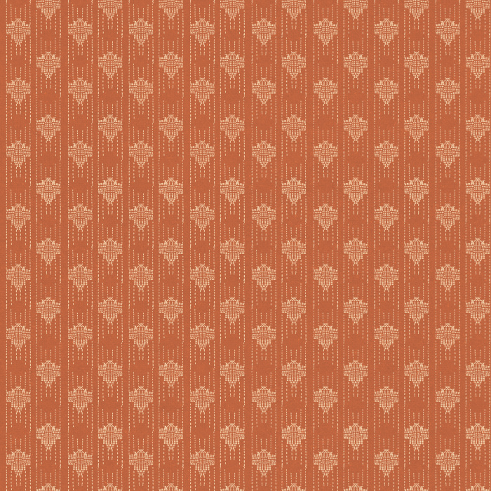 Bring a touch of subtle bohemian charm to your space with Boho Weave wallpaper, featuring a small-scale ikat-inspired motif in soft beige on a warm blush mauve background.