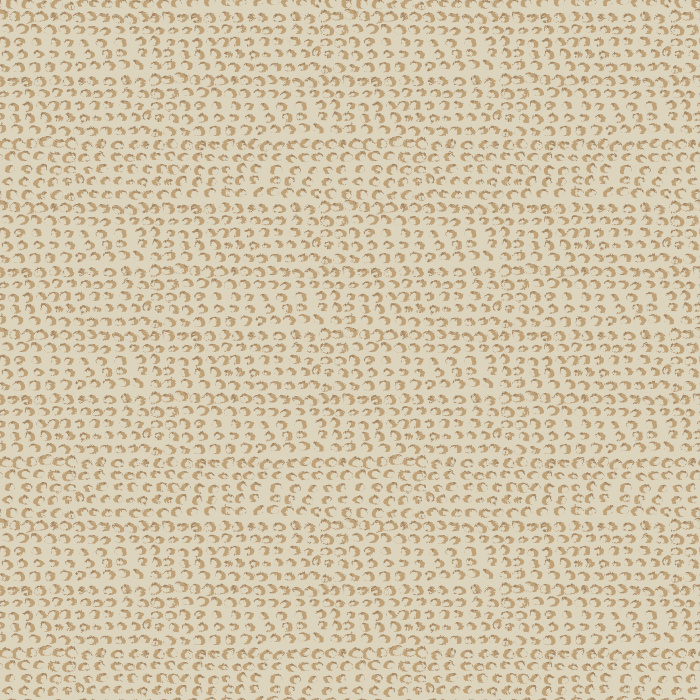 Stippled Texture wallpaper features a hand-drawn, dotted stipple pattern in warm taupe on a soft cream background for subtle organic movement.