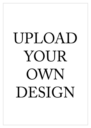 One size fits all response card.