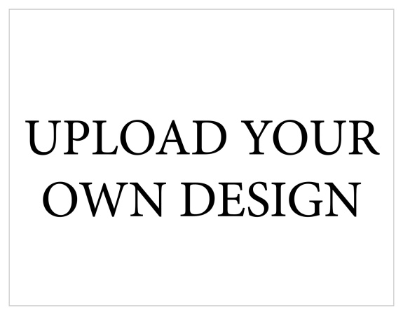 Upload your own design and let us print your save the date magnet for you.