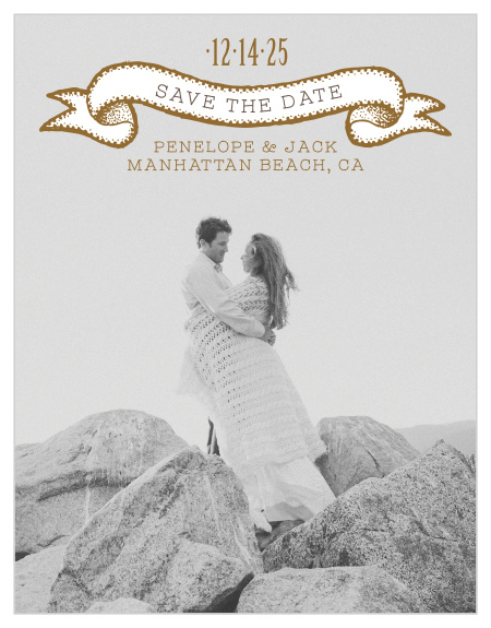 Fly Away Save-the-Date Cards help ensure that your guests mark their calendars well in advance.