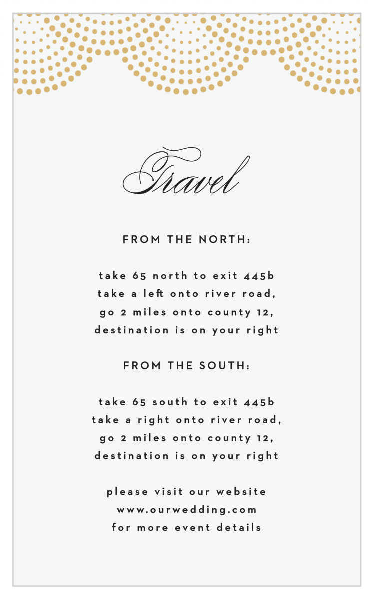 Dotted Devotion Direction Cards