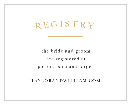 It may be a minor detail, but your registry is still an important one!
