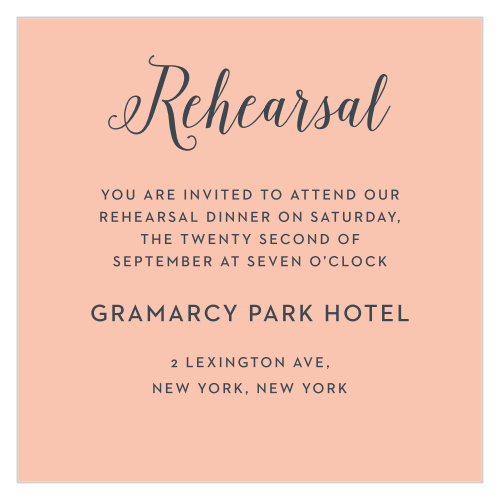 The Illustrated Corner Wreath Foil Ceremony Cards are the perfect way to invite the most important guests to be at your wedding ceremony.