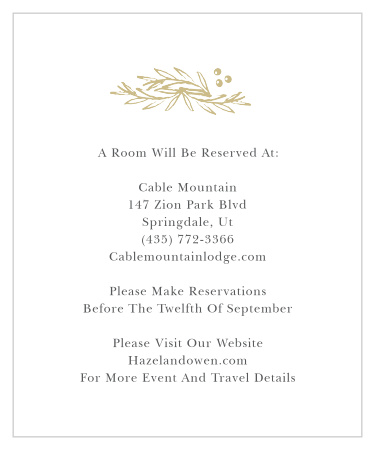 Traveling is a large part of any wedding and it's important that your guests know where to stay!