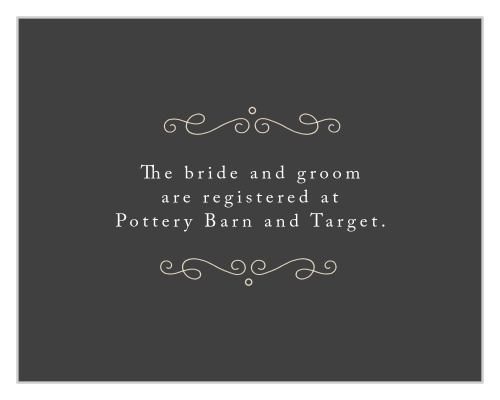 Make your wedding stationery pop with the Stylized Sunbursts Registry Cards!