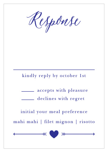 Guests will love the Playful Poster Response Cards.