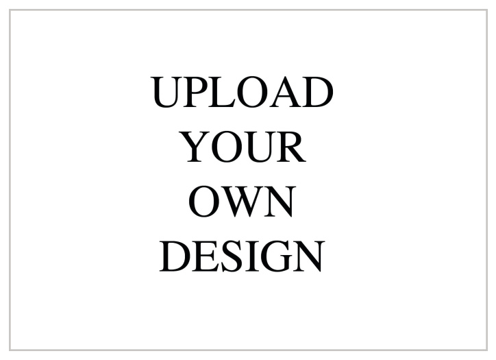 Print beautiful and professional quality cards using your original design with the Upload Your Own Landscape Graduation Announcements.