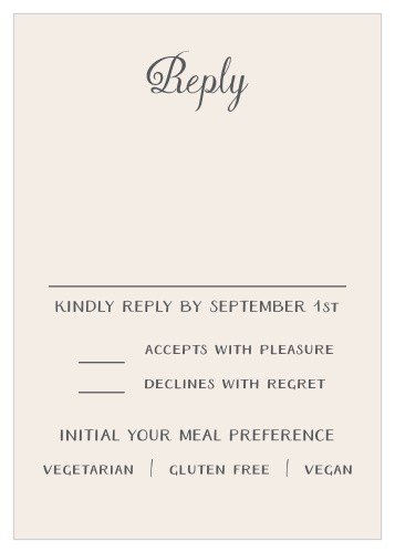 Design your custom RSVPs with the Forest Escape Response Cards. 