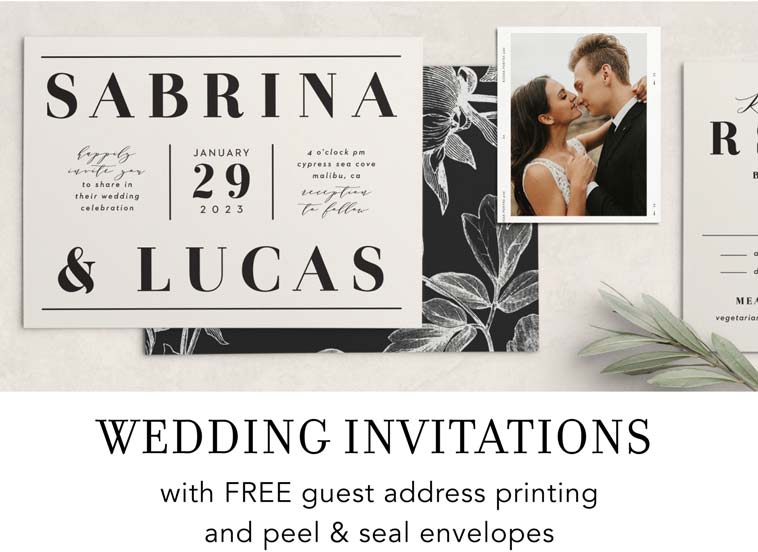 Personalised Married in Fabulous Las Vegas  Wedding Reception Party Invitations 