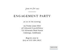 Image for Engagement Party option