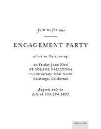 Image for Engagement Party option