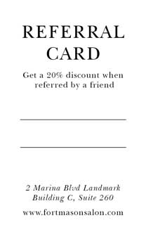 Image for Referral Program option