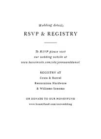Image for RSVP & Registry option