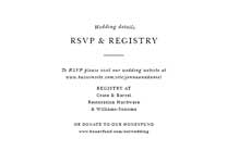 Image for RSVP & Registry option