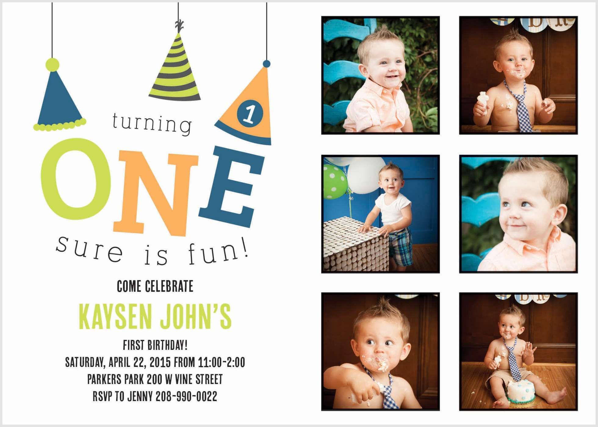 Introducing First Birthday Cards from Basic Invite